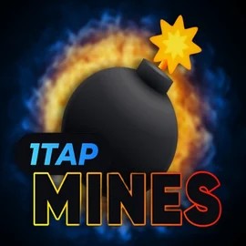 1Tap Mines logo – Casino Games by Turbo Games at Spinaura Casino