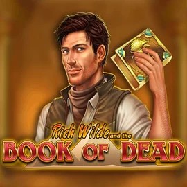 Book of Dead slot icon by Play'n GO, available at Spinaura Casino