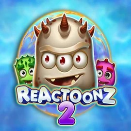 Reactoonz 2 by Play'n GO, showcased at spinauraa.fr – game logo