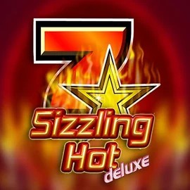 Sizzling Hot Deluxe logo by Novomatic Spinaura Casino